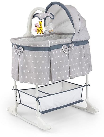 Milly Mally Sweet Melody wieg met carrousel 87x47cm - Ledikant