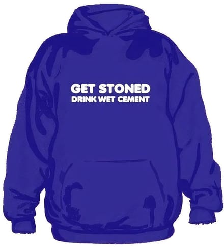 Hybris Get Stoned Drink Wet Cement-hoodie SH-3-10118-H6-8