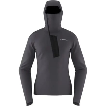 La Sportiva Big Wall Fleece Met Kap Grijs S Man
