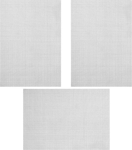 3 stuks roestvrij staal draadgaas - muggen ramen - 300 x 210 mm