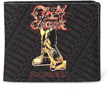 Rocksax Ozzy Osbourne - Blizzard of Oz Portemonnee - Zwart