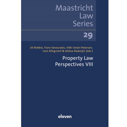 Property Law Perspectives Viii - Maastricht Law Series