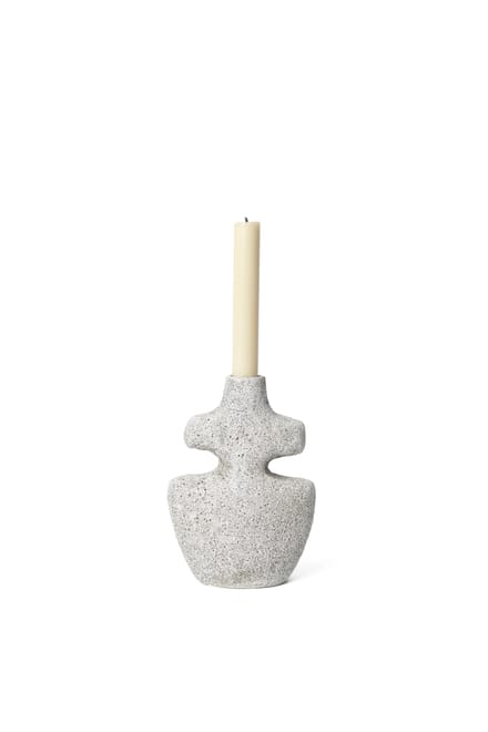 Ferm Living Yara Kandelaar - grey pumice