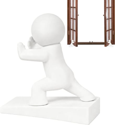Antislip Deurstopper - Decoratieve Deurwig - Deuren Open Houden - Creatief Vormontwerp - 16 cm Lengte - Niet Gespecificeerd