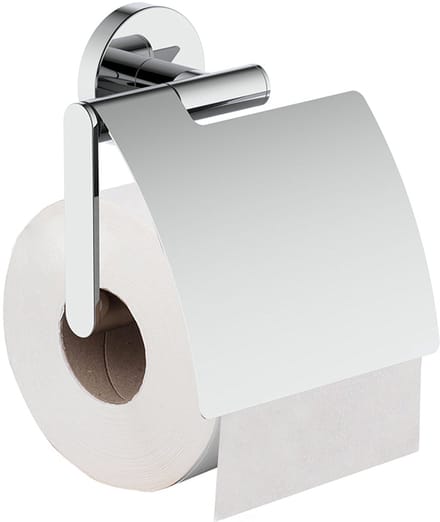 AquaVik Toiletrolhouder Åsmund Met Klep Chroom