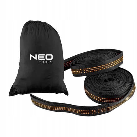 NEO Hamak Bevestigingsbanden 2.5m - 2 Stuks, 300kg Draagvermogen