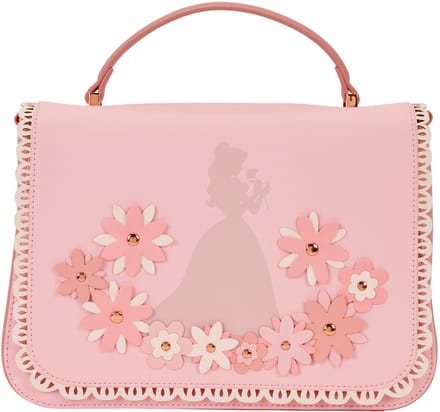 Disney Loungefly Crossbody Bag Princess Belle Stained Glass