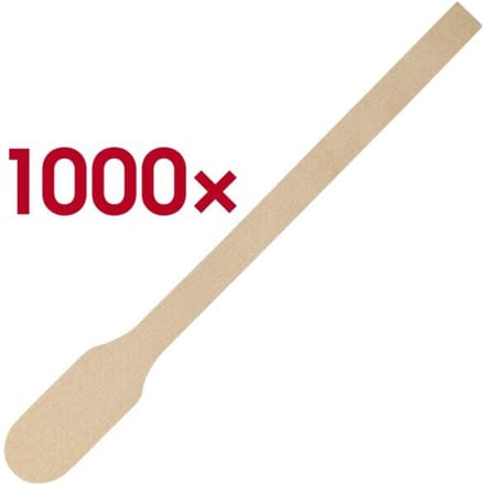 houten roerlepeltjes 13 cm - 1.000 stuks