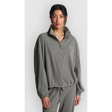 Pull 1/2 zip textuur trui vrouw Billabong Coffee Time