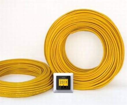 Magnum cable elektrische vloerverwarming set 1000W 59 m met WiFi thermostaat wit