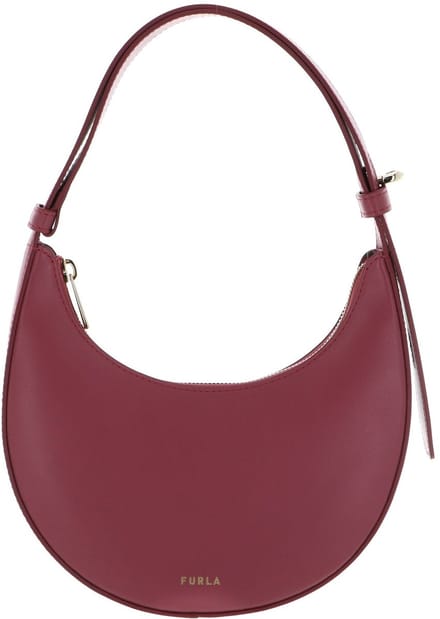 FURLA Leren schoudertas avondtas Delizia Mini Shoulder Bag Blush Pink roze