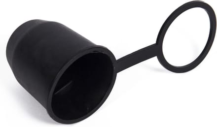 Benson Trekhaakdop - zwart - kunststof - met ring - auto accessoire