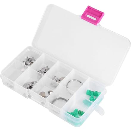100 stuks/doos Tandheelkundige Matrices Tandheelkundige Sectionele Gekontourde Matrices Matrices Ring Wiggen white