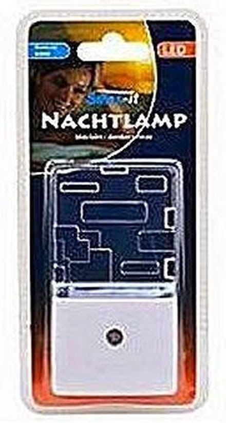 Sens-it 58008 0,5W 3000K LED Nachtlampje met Licht/Donker Sensor Assorti
