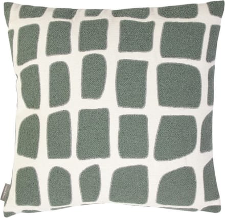 Doby chenille jaquard kussen thijm groen 45x45cm