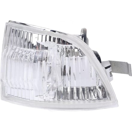 Spiegelkapje met Richtingaanwijzer voor Deurspiegel, Schokbestendig Behuizing voor Richtingaanwijzerlicht voor Focus 2 C MAX 2003 white