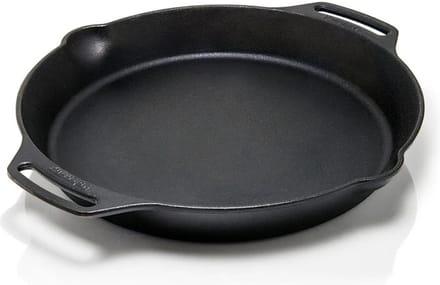 Petromax fp35h-t, skillet, 35 cm, pan met handgrepen, gietijzer, zwart