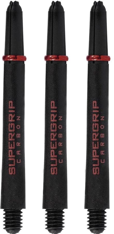 Harrows Supergrip Carbon Red - Dart Shafts