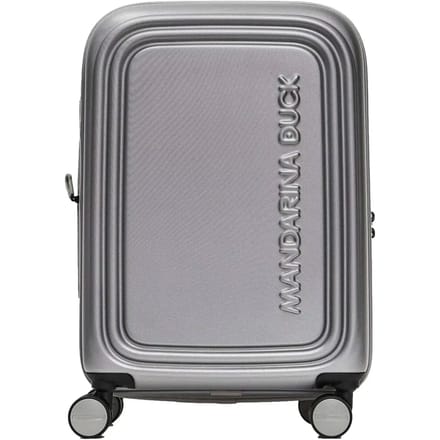 MANDARINA DUCK Logoduck + Expandable Trolley Silver Zilverkleurig 55cm