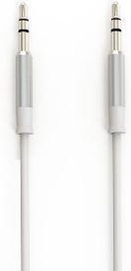 LDNIO - Premium 3.5mm Aux naar Aux Kabel - 1 m - Wit