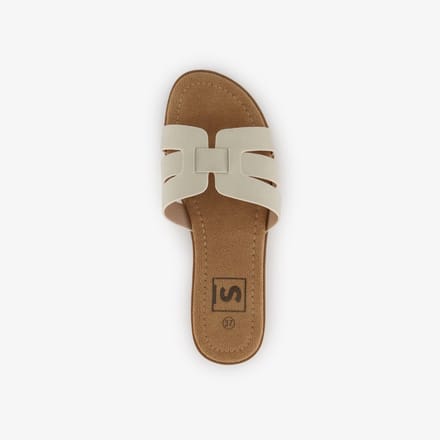 Dames slippers beige - Maat 36