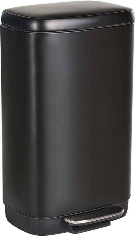 ECOCOLLECT - Prullenbak - Zwart - 30 l - IJzer
