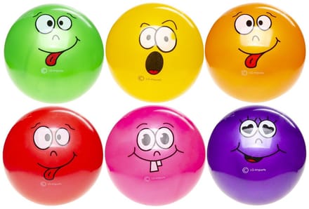 Duckiez Bal Lachgezicht - 10 stuks
