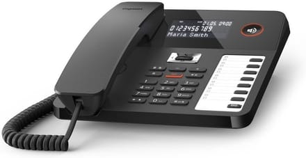 Draadloze vaste telefoon met groot verlicht display en voicemail
