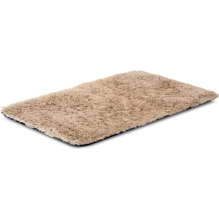 ANTI-SLIP SHAGGY TAPIJT 80x120 cm BEIGE