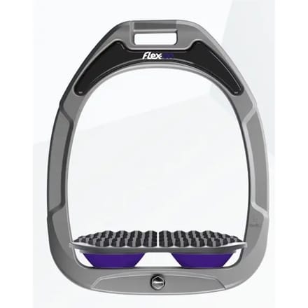 Endurance Aluminium/Grijs/Paarse Sporen Flex-On Green Composite