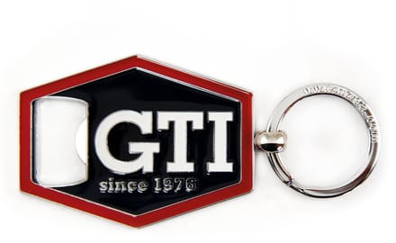 VW GTI Sleutelhanger/Flessenopener - zwart