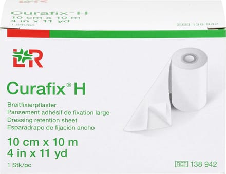 Curafix H Fixierpflaster 10 cm x 10 m, 1 St. Pflaster