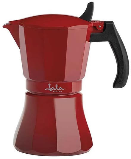 Italiaanse Koffiepot JATA HCAF2012 * Rood Aluminium (12 Koppar)