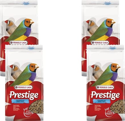 Versele-Laga Prestige Tropische Vogels - Vogelvoer - 4 x 1 kg