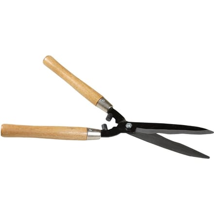 Greenmill GR413 - Heggenschaar - Faliste Blad - 20 cm - Houten Handgrepen