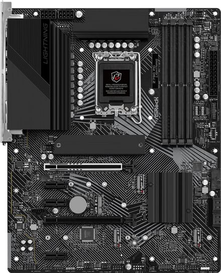 ASRock Z790 PG Lightning Moederbord Socket Intel LGA 1700 Vormfactor ATX Moederbord chipset Intel® Z790