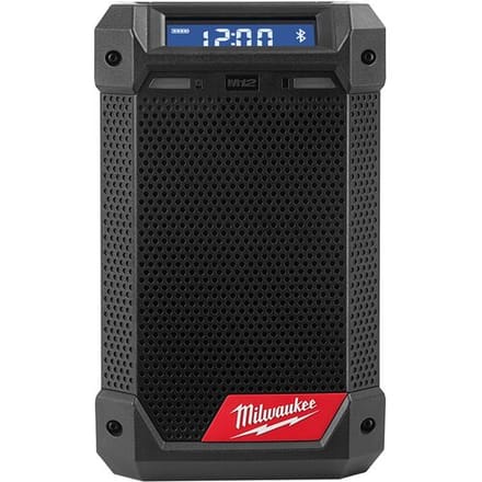 Milwaukee M12 RCDAB+-0 accu radio/lader DAB+ (body) 12V Li-ion (Stuks)