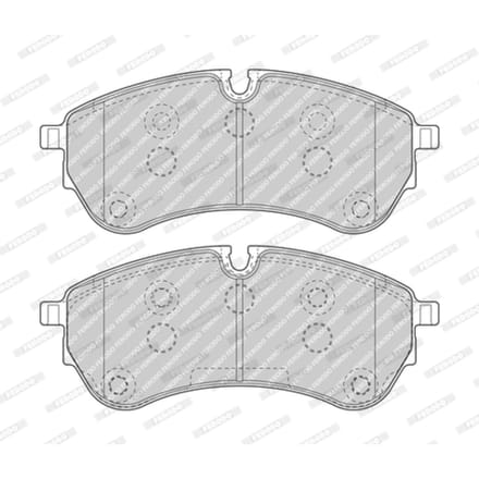 Remblokset FERODO FVR5067, voor