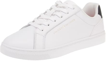Tommy Hilfiger FW0FW07687 Essential Cupsole - Damesschoenen Sneaker - YBS-Wit