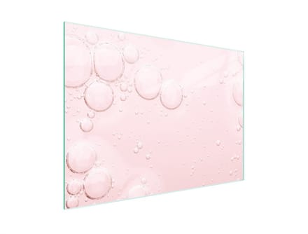 TMK ArtDeko - Snijplank - 30x22 cm - Roze - Veiligheidsglas