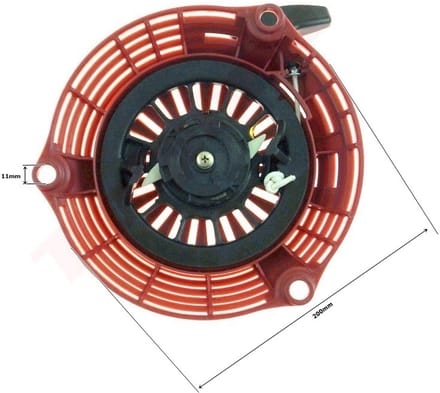 Trekstarter passend op HONDA GCV190 ( 28400-Z0Y-013ZA ) RED