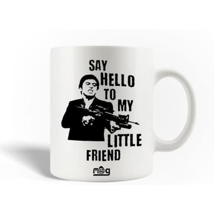 Mug en Céramique - MANIACASE - Scarface - 30cl - Compatible Lave-Vaisselle - Blanc