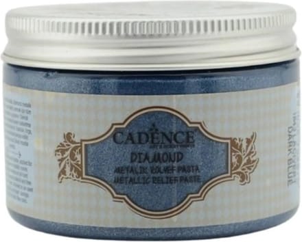 Cadence Diamond Relief Pasta 150 ml Donkerblauw
