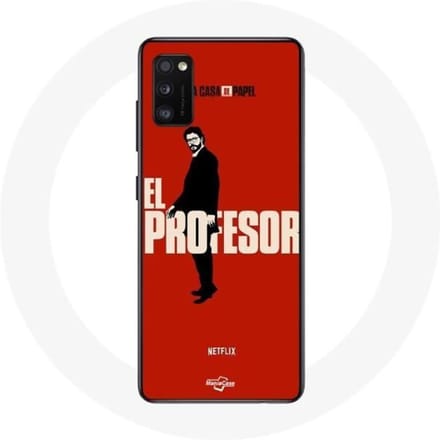 Hoesje voor Samsung galaxy S20 plus La Casa De Papel El profesor tekening