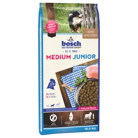 Bosch Medium Junior Hondenvoer - 15 kg