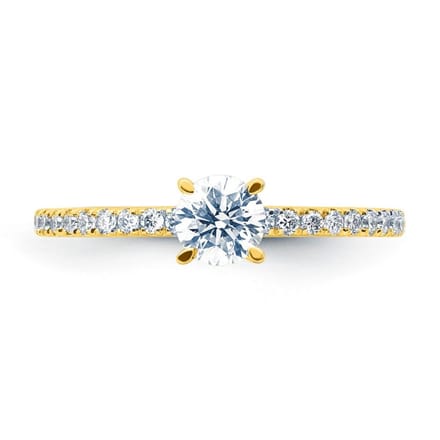 Luna Creation - 706.0154 - Ring - Dames - 585GG - Ringmaat 54
