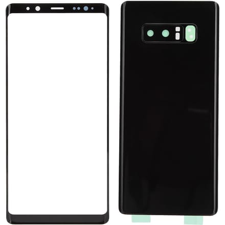 Mobiele Telefoon Glas Buitenscherm Batterij Achterklep Achterschaal voor Samsung Note8 N950 gray