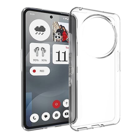 Accezz Hoesje - Geschikt voor Nothing Phone (3a) Pro - Clear Backcover - Transparant
