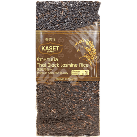 Kaset Thaise zwarte jasmijnrijst 1 kg