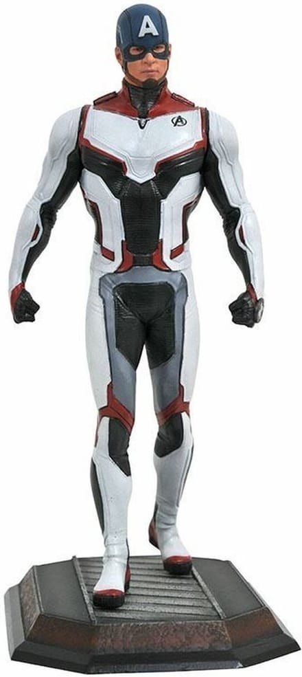Marvel - Team Suit Captain America Exclusive - Statue 23cm
